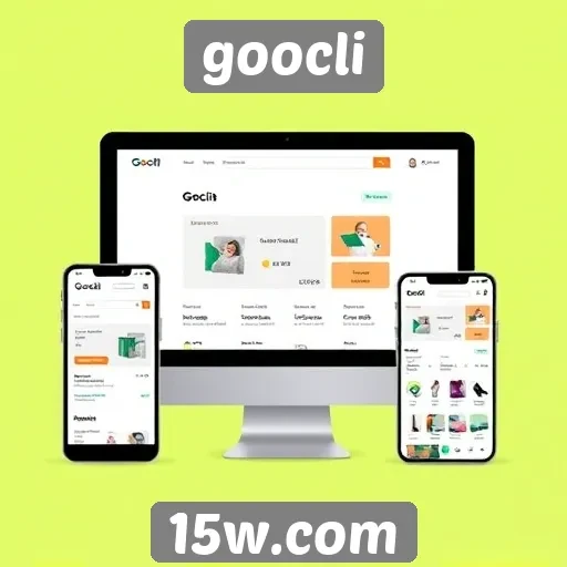 análise de desempenho do site goocli em dispositivos móveis